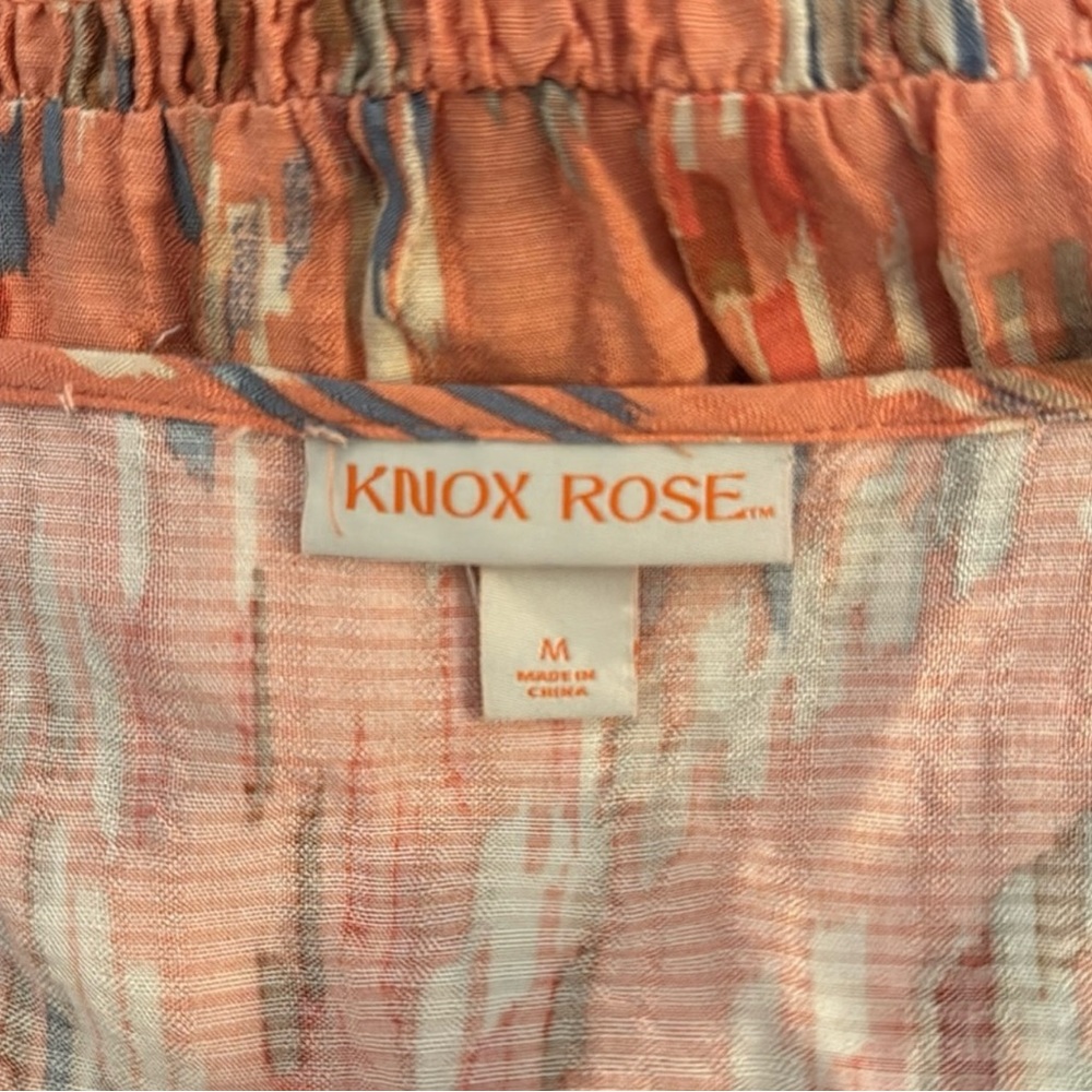 Knox Rose Orange Patterned Mini Dress - Picture 7 of 14